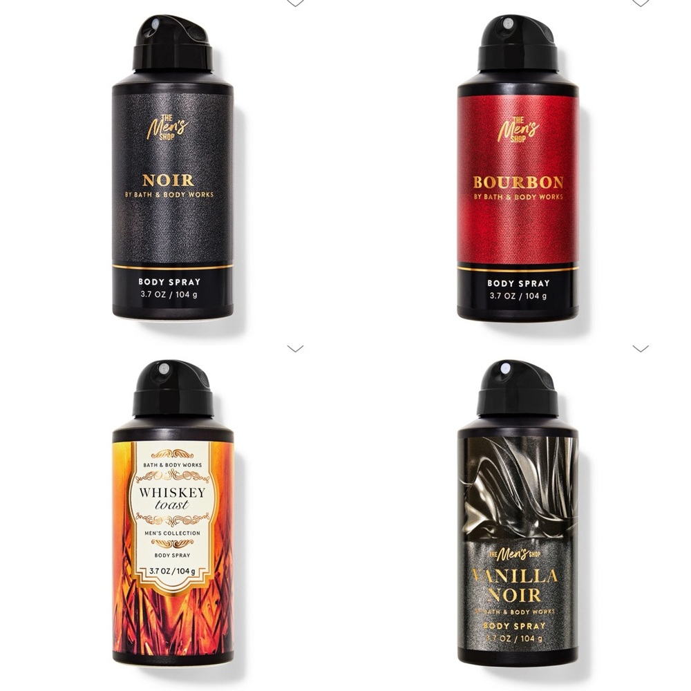 NWT Bath & Body Works Men’s Collection Body Spray - Choose 1 of 4 scents